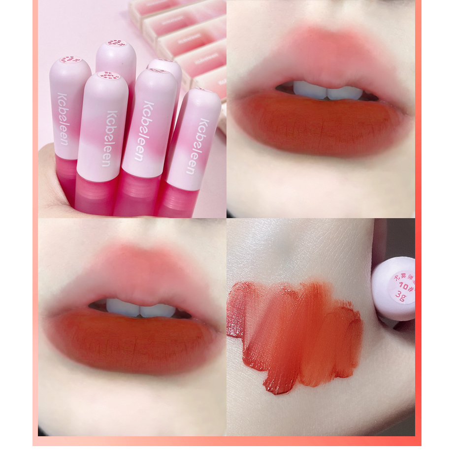 (Sỉ Siêu Rẻ) Son Kobeleen Mousse Lip Mềm Mịn Như Nhung Bền Màu Chống Thấm Nước Lâu Trôi  Son81