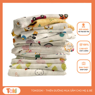 Chăn Khăn Muslin sợi tre tự nhiên