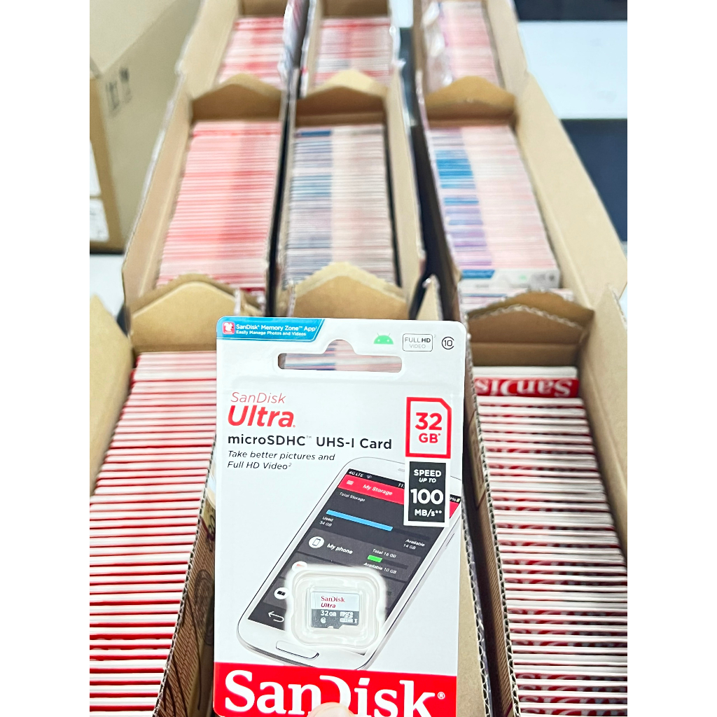 DV2 - Thẻ nhớ sandisk chính hãng FPT SPC 32GB 64GB 128GB 256GB