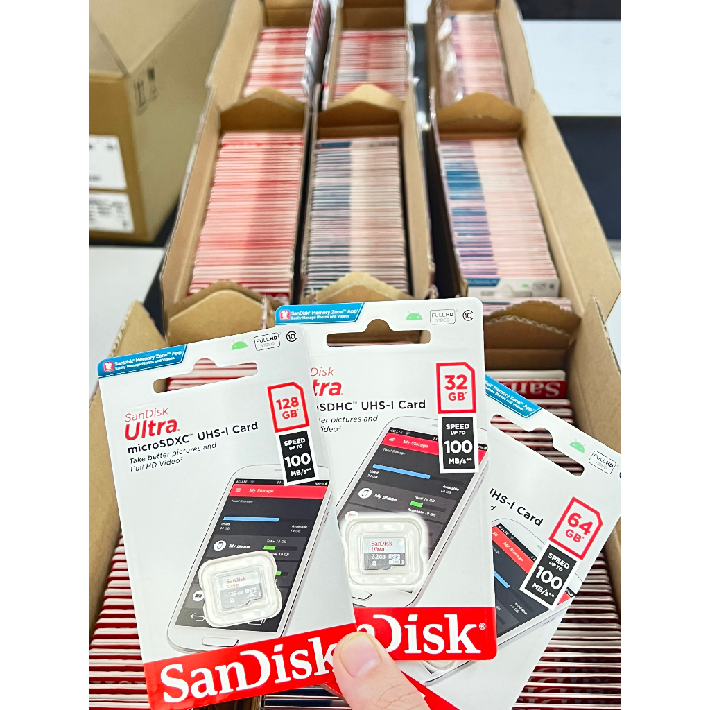 DV2 - Thẻ nhớ sandisk chính hãng FPT SPC 32GB 64GB 128GB 256GB