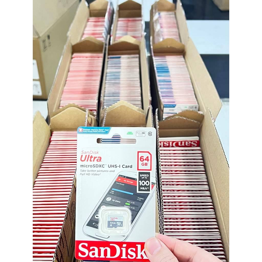 DV2 - Thẻ nhớ sandisk chính hãng FPT SPC 32GB 64GB 128GB 256GB