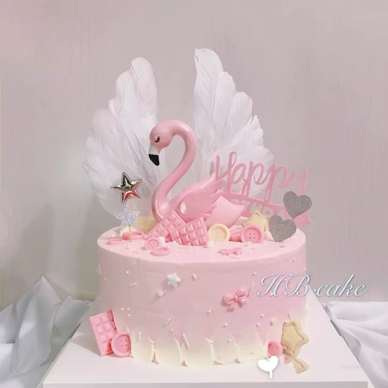 - Cánh Thiên Thần - Trang trí bánh sinh nhật bánh kem