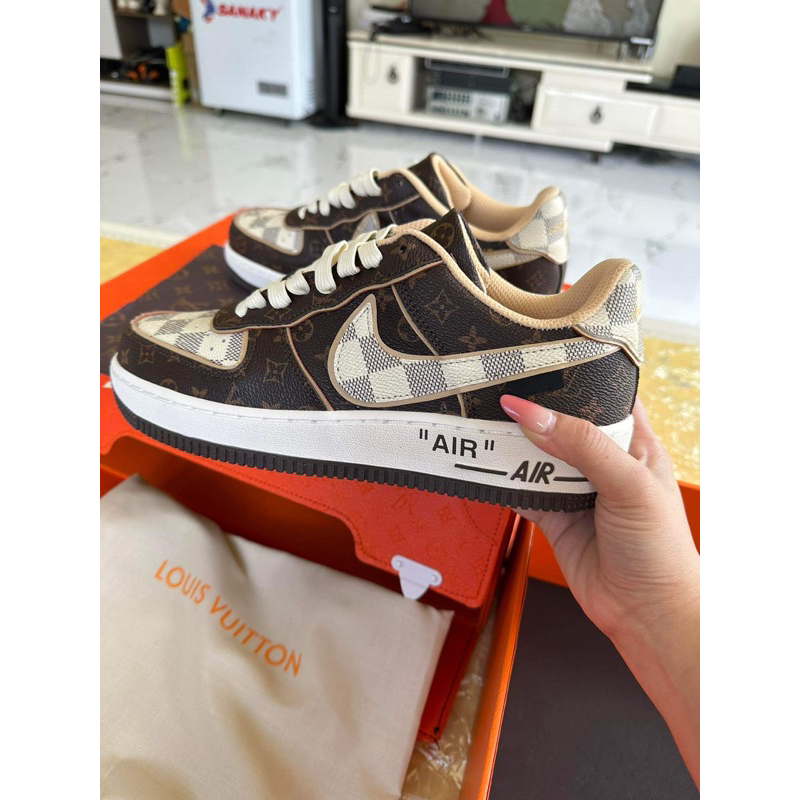 Giày Af1 LV bản Không Vali da best quaility chất lượng cao cấp