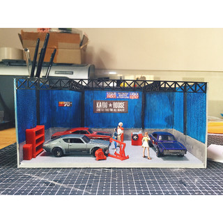 Garage 1/64 handmade