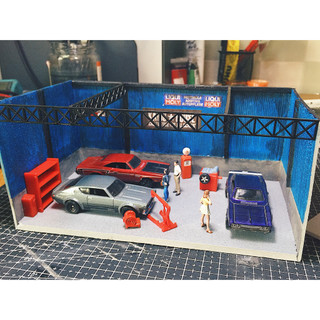 Garage 1/64 handmade