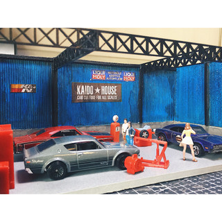 Garage 1/64 handmade