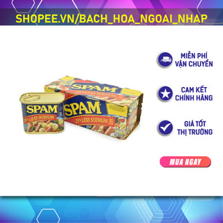 Thịt hộp hormel spam 340gr mỹ - date 2026