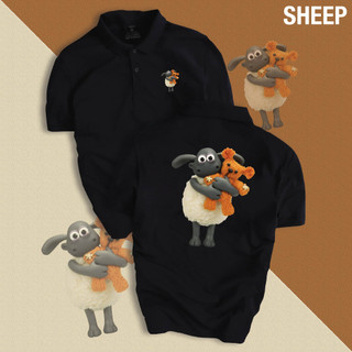 Áo POLO nam nữ Unisex SHEEP thiết kế CUTE dễ thương chất liệu CVC cá sấu cao cấp, chuẩn form