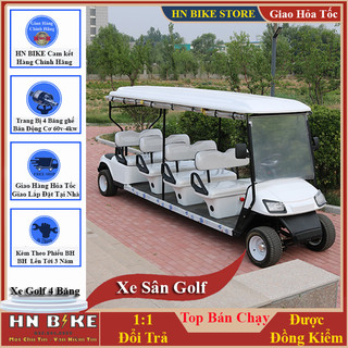 Xe điện sân golf novacar-f04 , xe điện du lịch chở khách, mẫu xe sân golf 4 băng - 11 ghế