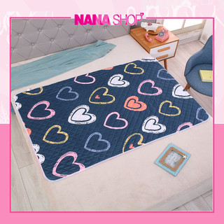 [ Được chọn mẫu ] Tấm lót chống thấm trải giường MUJI 3 lớp cho em bé và người già size to 100x150cm