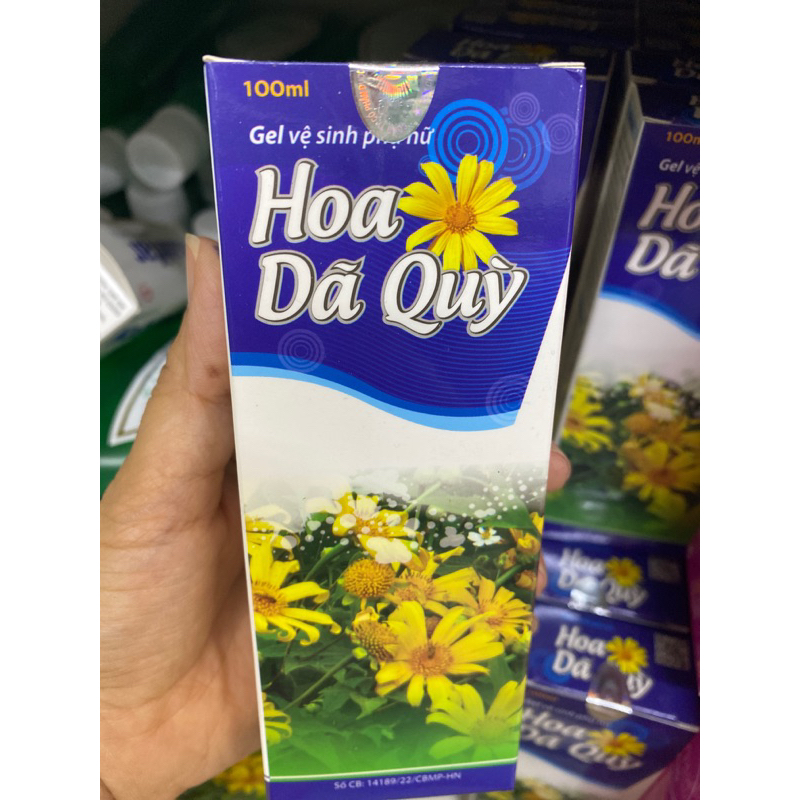 Dung dịch vệ sinh Hoa Dã Quỳ C/100ml sạch dịu nhẹ, ngừa viêm nhiễm