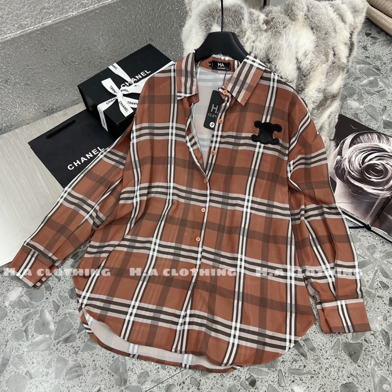 Áo sơ mi BBR kèm túi móc