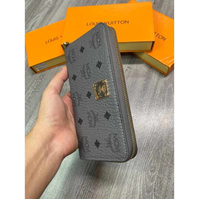 Ví da nam cầm tay MCM , vi kéo khoá LV mẫu mã trẻ trung năng động- ảnh và video tại shop