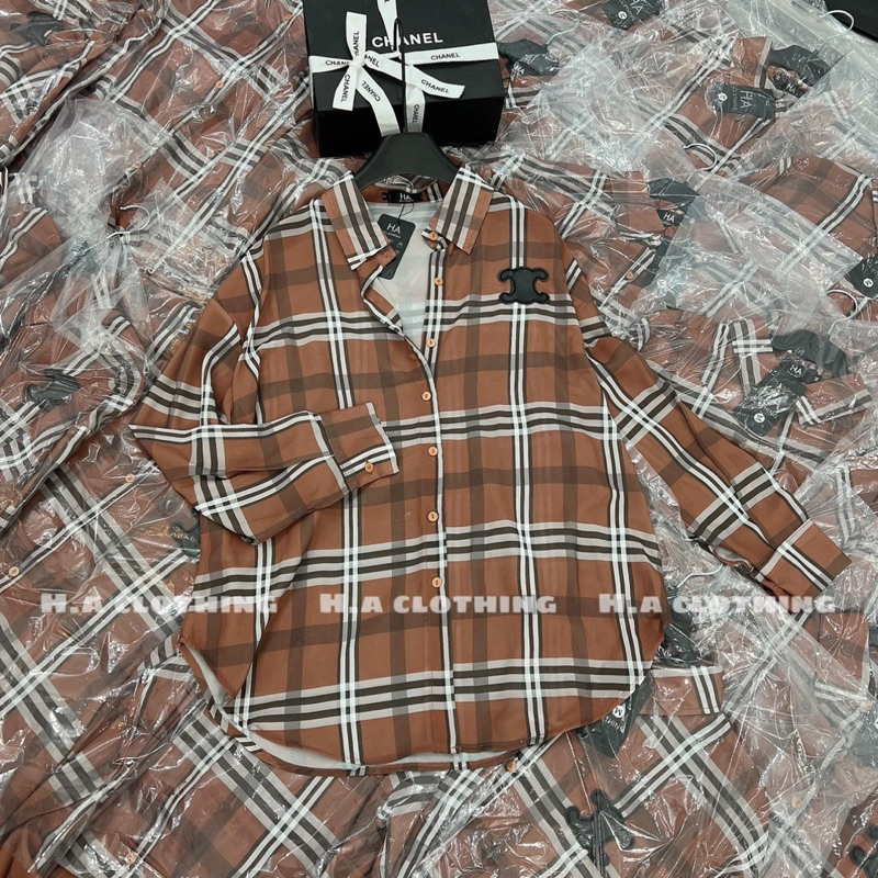 Áo sơ mi BBR kèm túi móc