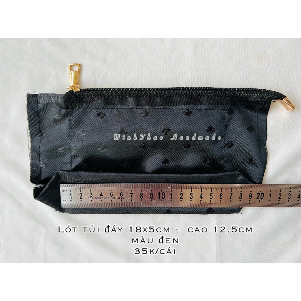 Lót túi đáy 18x5cm