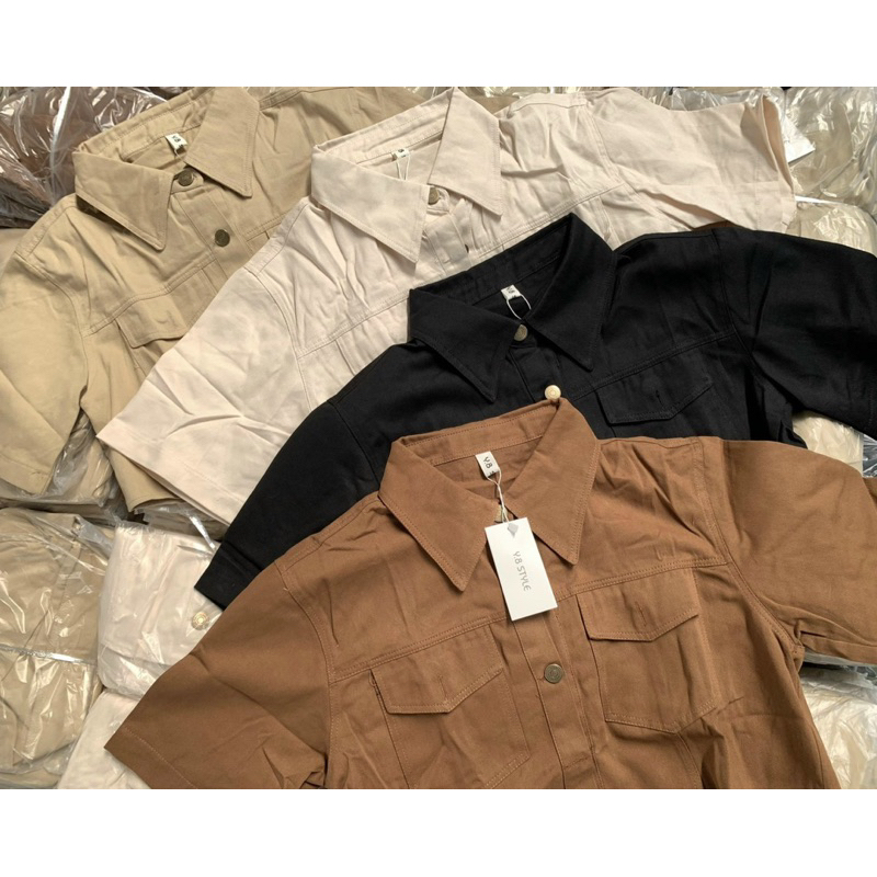 ÁO SƠ MI KAKI BASIC