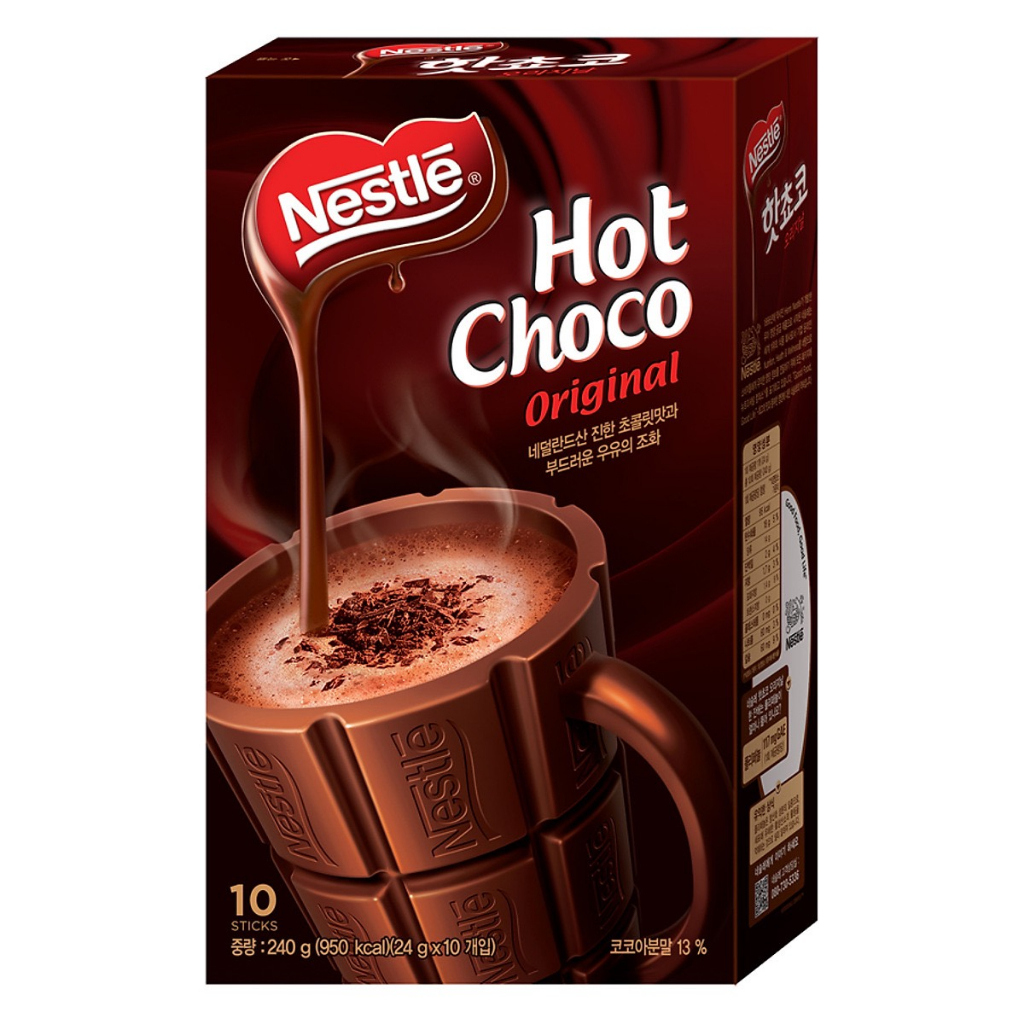 Bột cacao Nestle hot choco 240g -Hàng Nhập khẩu chính hãng