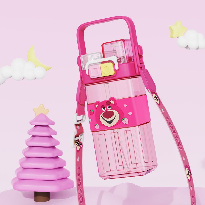 Bình Nước Gấu Dâu Bình Giữ Nhiệt Gấu Dâu Lotso