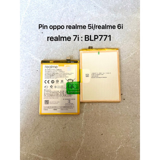 Pin oppo realme 5i/realme 6i/realme 7i newzin : blp771 dùng chung pin blp729 nhé!