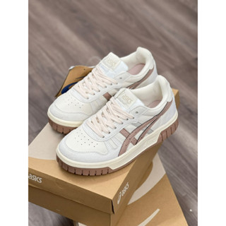 [ MINH KHOA SNEAKER ] GIÀY Asic’s kem nâu cao cấp, giày court az asic kem nâu asics trà sữa màu mới nam nữ ảnh thật