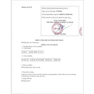 Sữa Rửa Mặt Kiềm Dầu Không Bọt 120ml