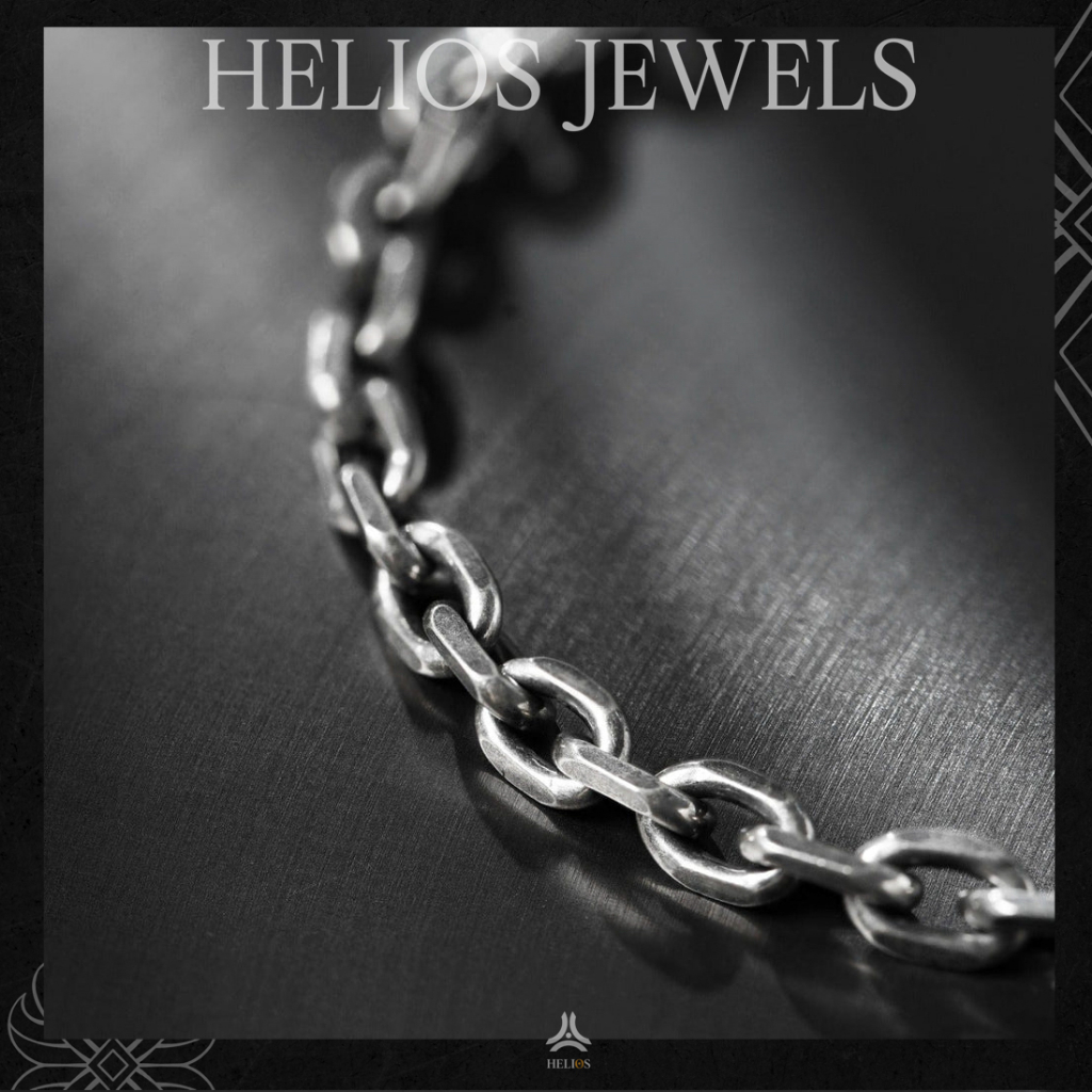 Vòng Tay Bạc S925 Chain Helios Rise x Lotus Helios Silver Original