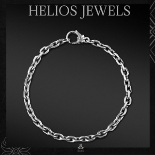 Vòng Tay Bạc S925 Chain Helios Rise x Lotus Helios Silver Original