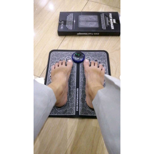 Máy Massage chân xung điện EMS 8 chế độ hỗ trợ  đau mỏi, Giúp Lưu Thông khí Huyết, thư giãn châm cứu bàn chân
