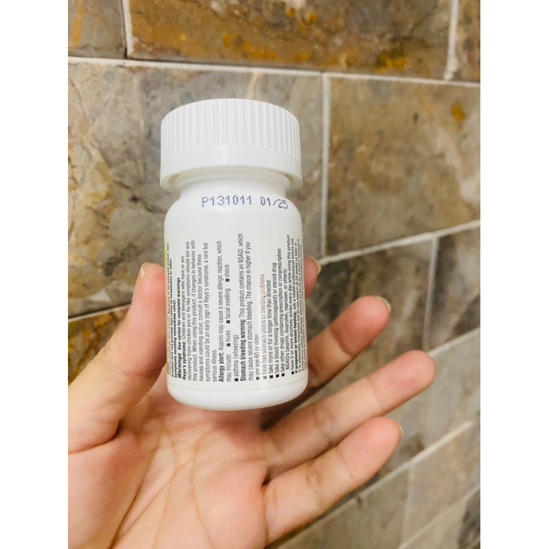 🌼Hộp đựng  As.pi.rin 81mg 120v