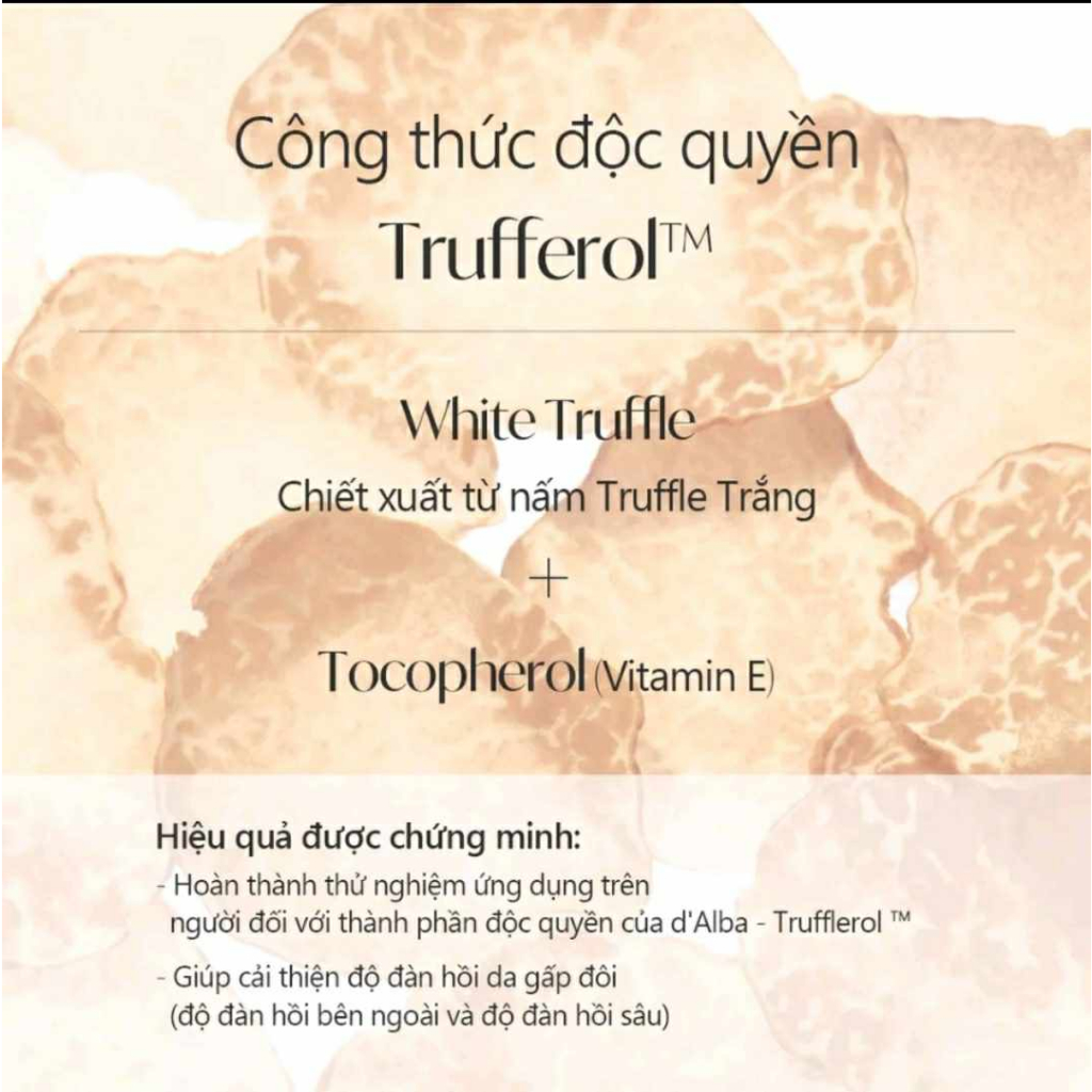 Xịt khoáng dưỡng ẩm nấm trắng serum D'ALBA White Truffle Supreme Intensive 50ml/100ml