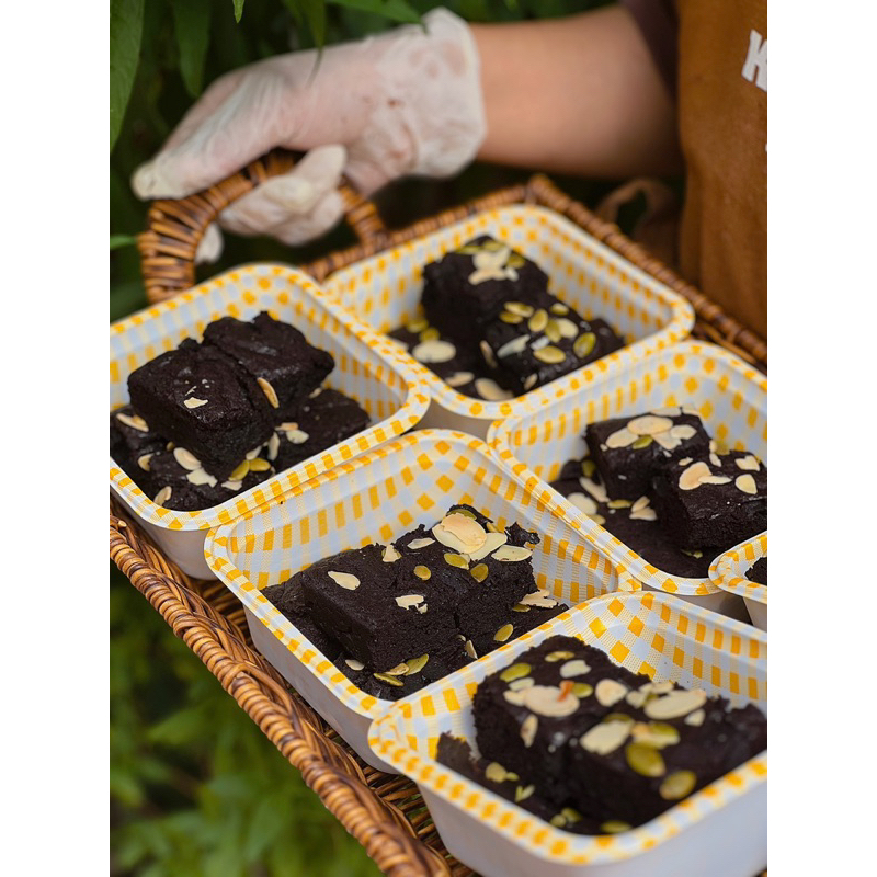 Bánh Brownie Nguyên Cám