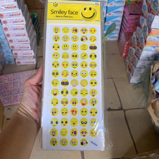 Túi 20 tấm dán nổi Smiley face vs nhiều biểu cảm vui nhộn