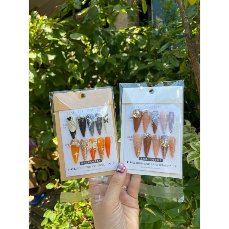Giấy Nail Box Bìa Cứng Cáp Tiện Lợi Làm Mẫu Nail💅💅💅