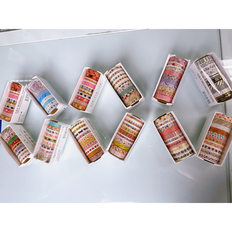 Set 4 cuộn băng dính hình