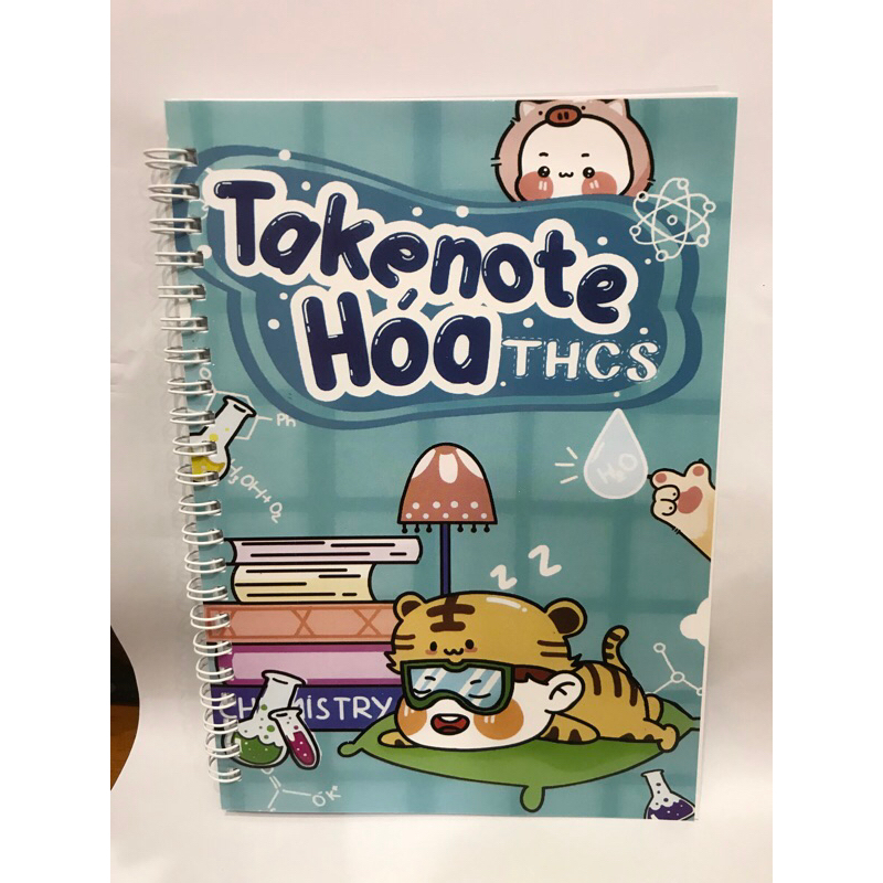 Hoá THCS  takenote lò xo khổ giấy A5