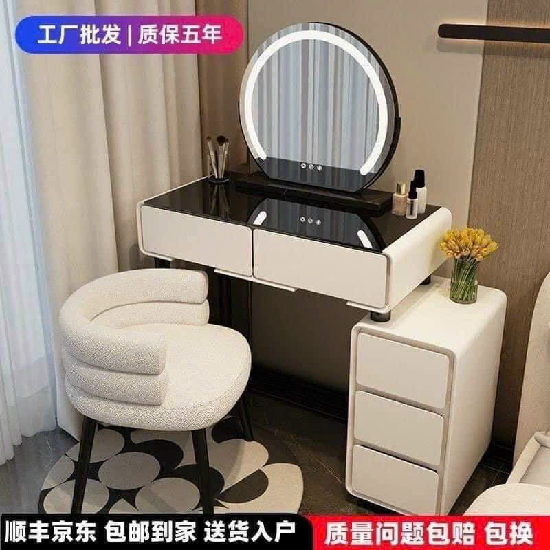 Bàn trang điểm nhập khẩu mini decor sẵn kho freeship hn