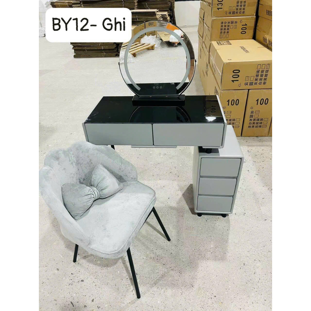 Bàn trang điểm nhập khẩu mini decor sẵn kho freeship hn