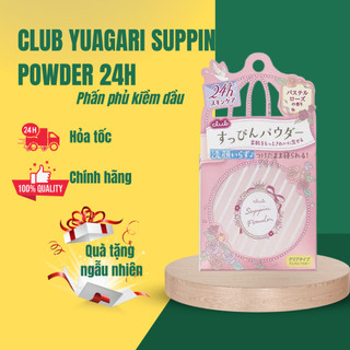 Phấn Nén Kiềm Dầu 24H Che Phủ Tốt Club Suppin Powder Nâng Tone Nhẹ Lành Tính