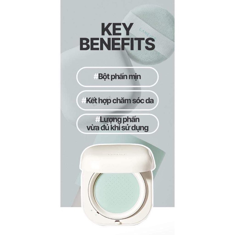 PHẤN PHỦ BỘT Laneige Neo essential blurring finish powder SPF 50 PA +++
