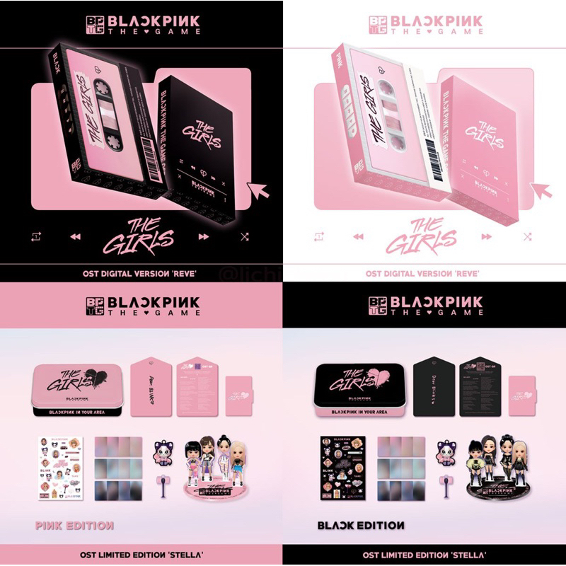 Blackpink the game ost "the girls" , pob là có top đi kèm