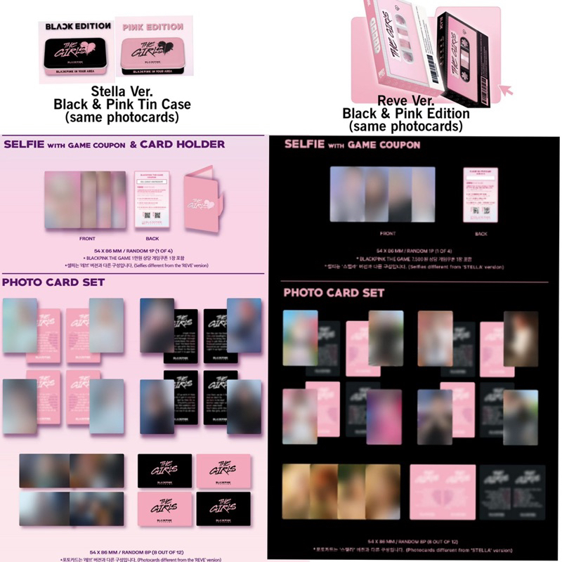 Blackpink the game ost "the girls" , pob là có top đi kèm