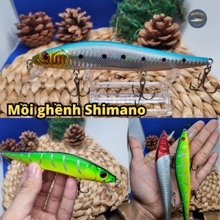 Mồi ghềnh câu lure shimano siêu nhạy cá mú,nhồng, mồi giả câu cá 14cm/25gram