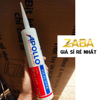 Keo Silicone Apollo Màu Đen Trong Suốt Keo Dán Keo Apollo Zaba