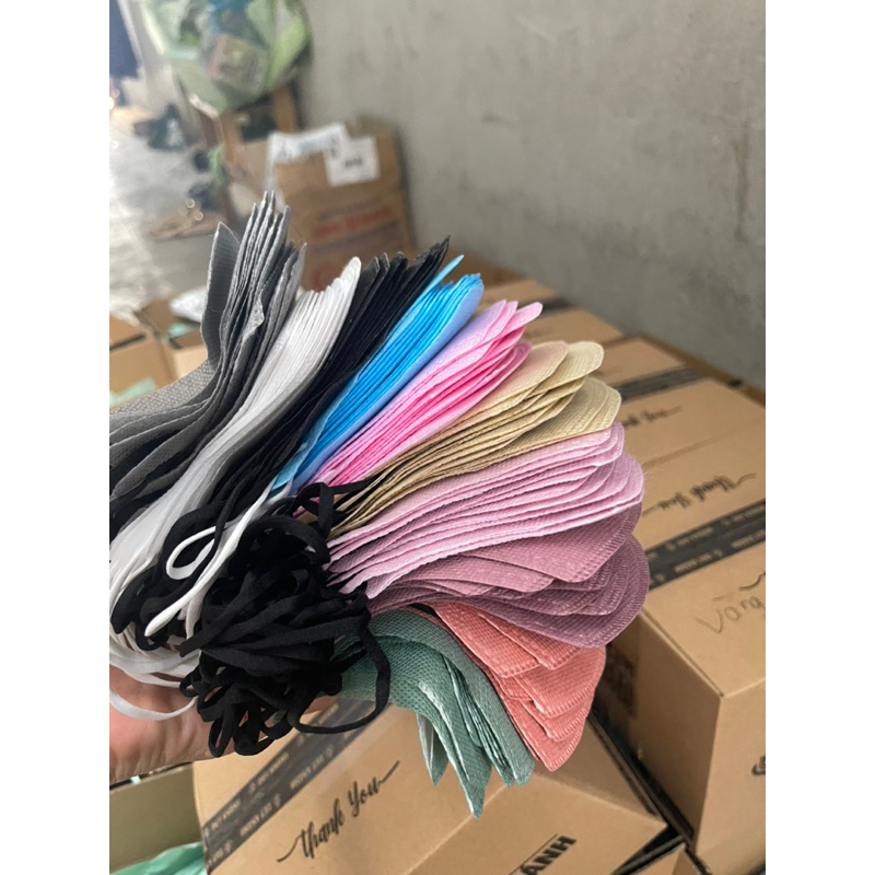 Khẩu trang 5D đủ màu