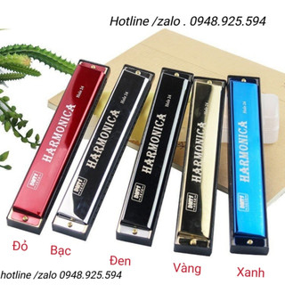 Kèn harmonica tremolo 24 lỗ chất lượng - key c 24 holes