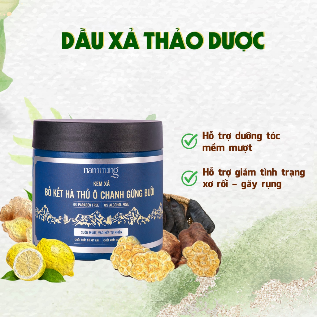 Combo giảm rụng giúp mọc tóc con Nam Nung