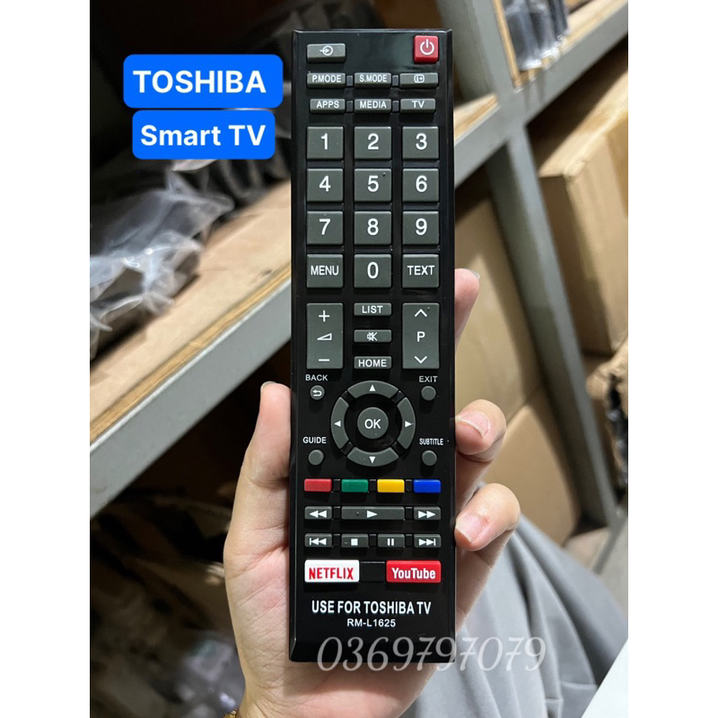 REMOTE ĐIỀU KHIỂN TV TOSHIBA SMART - DÙNG CHO DÒNG TV LCD/LED