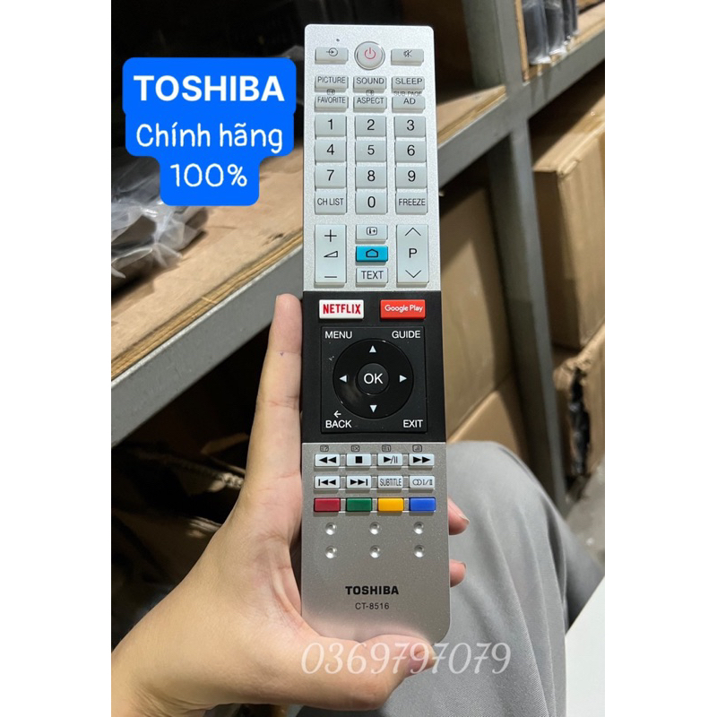 REMOTE ĐIỀU KHIỂN TV TOSHIBA SMART - DÙNG CHO DÒNG TV LCD/LED