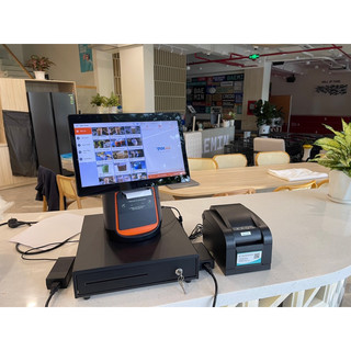 [THANH LÝ] MÁY POS ĐỂ BÀN SUNMI T1 (có tích hợp in bill)