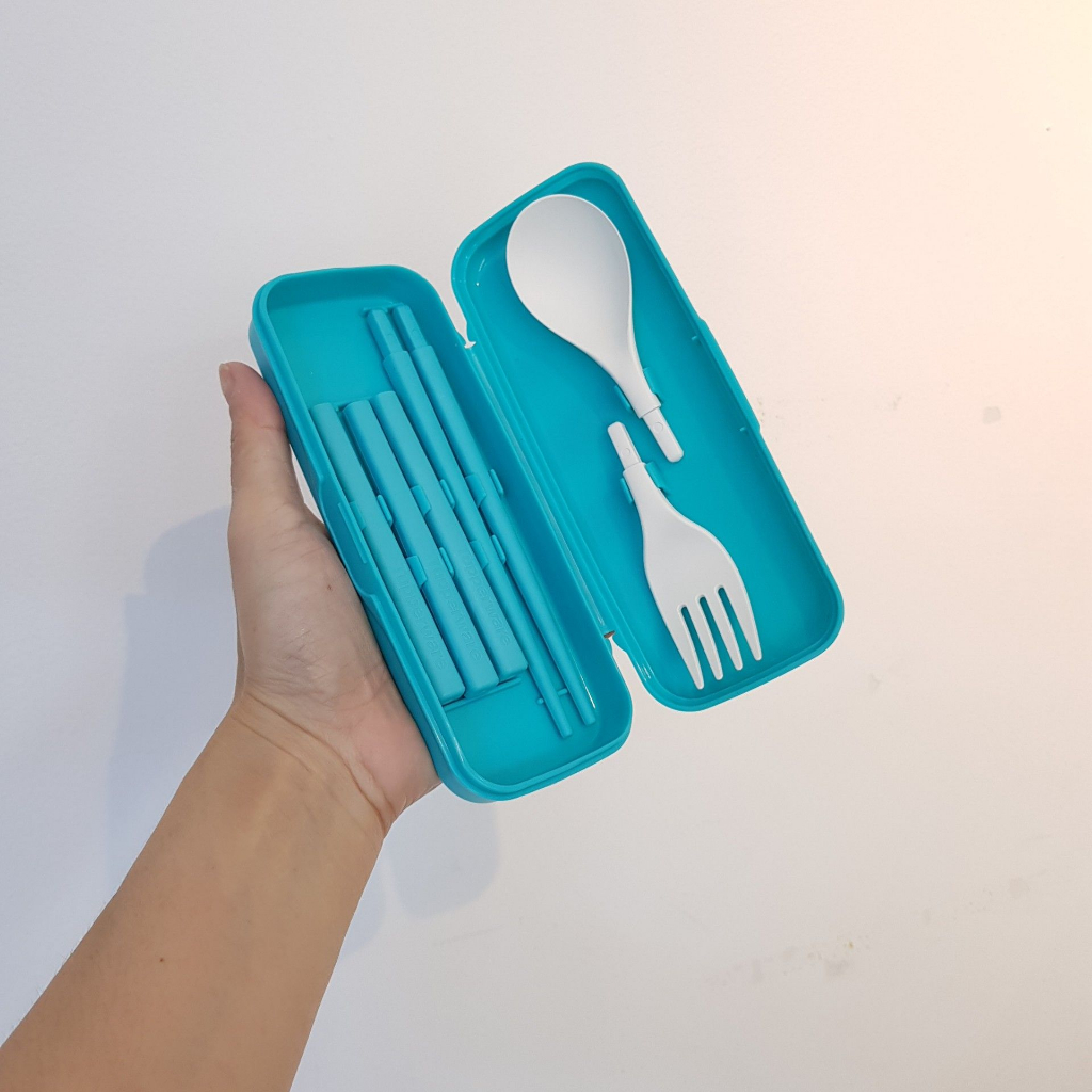 Bộ muỗng dĩa đũa Portable Chopstick Tropical -  Tupperware
